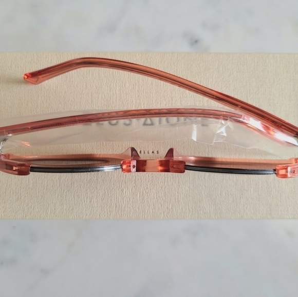 ZEUS + DIONE Sophia Sunglasses, Coral, NIB - Picture 8 of 15